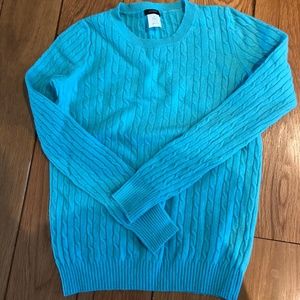 J. Crew Blue Crew Neck Sweater